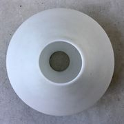 1950s opaline table lamp