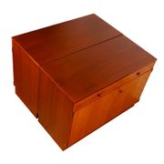 Swedish sideboard in teak by Bertil Fridhagen for Bodafors, 1960s, set of 2