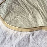Ancien miroir forme libre
