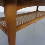 Teak & Oak Coffee Table by Børge Mogensen for Fredericia Stolefabrik, 1950s