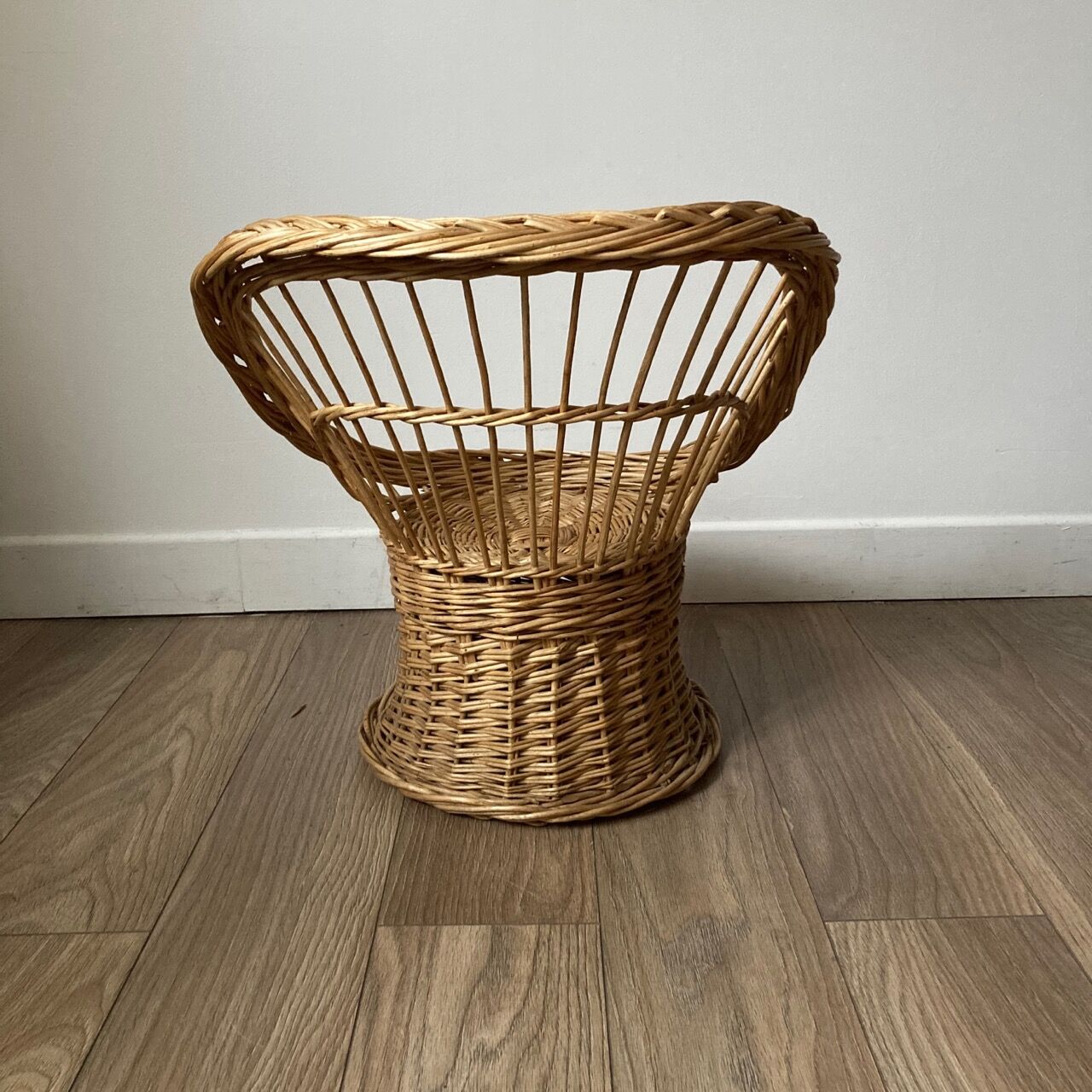Wicker children's chair
