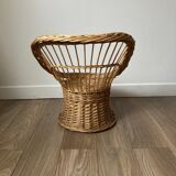 Wicker children's chair