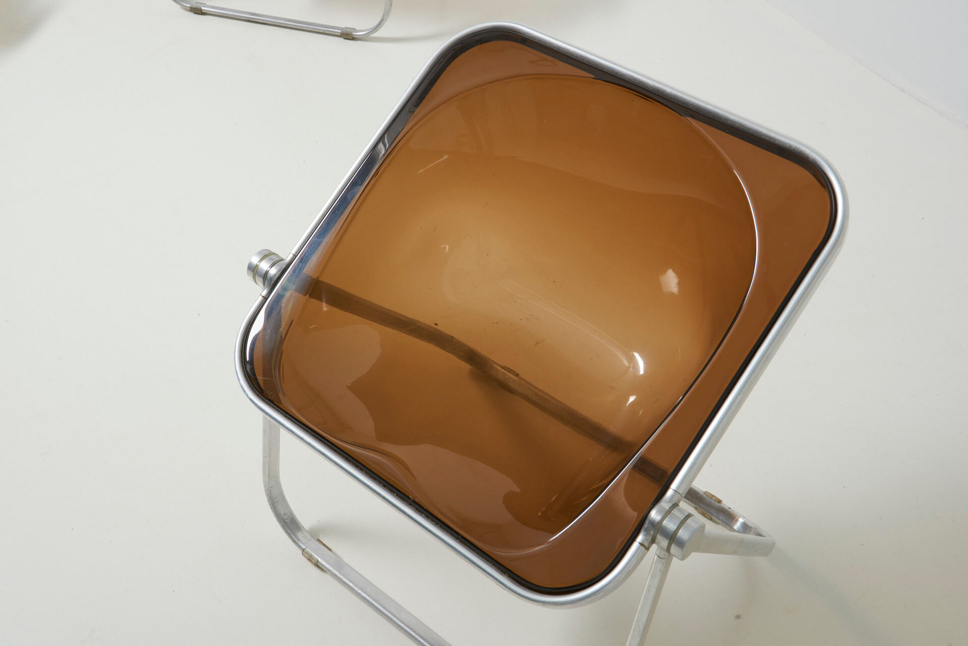 Set of Three 'Plona' Chairs by Giancarlo Piretti for Castelli, Italy - 1970's