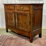 Breton chestnut sideboard from the early 20th century