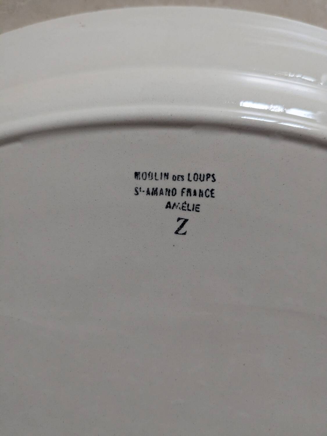 Amélie Saint Amand Moulin des loups dish