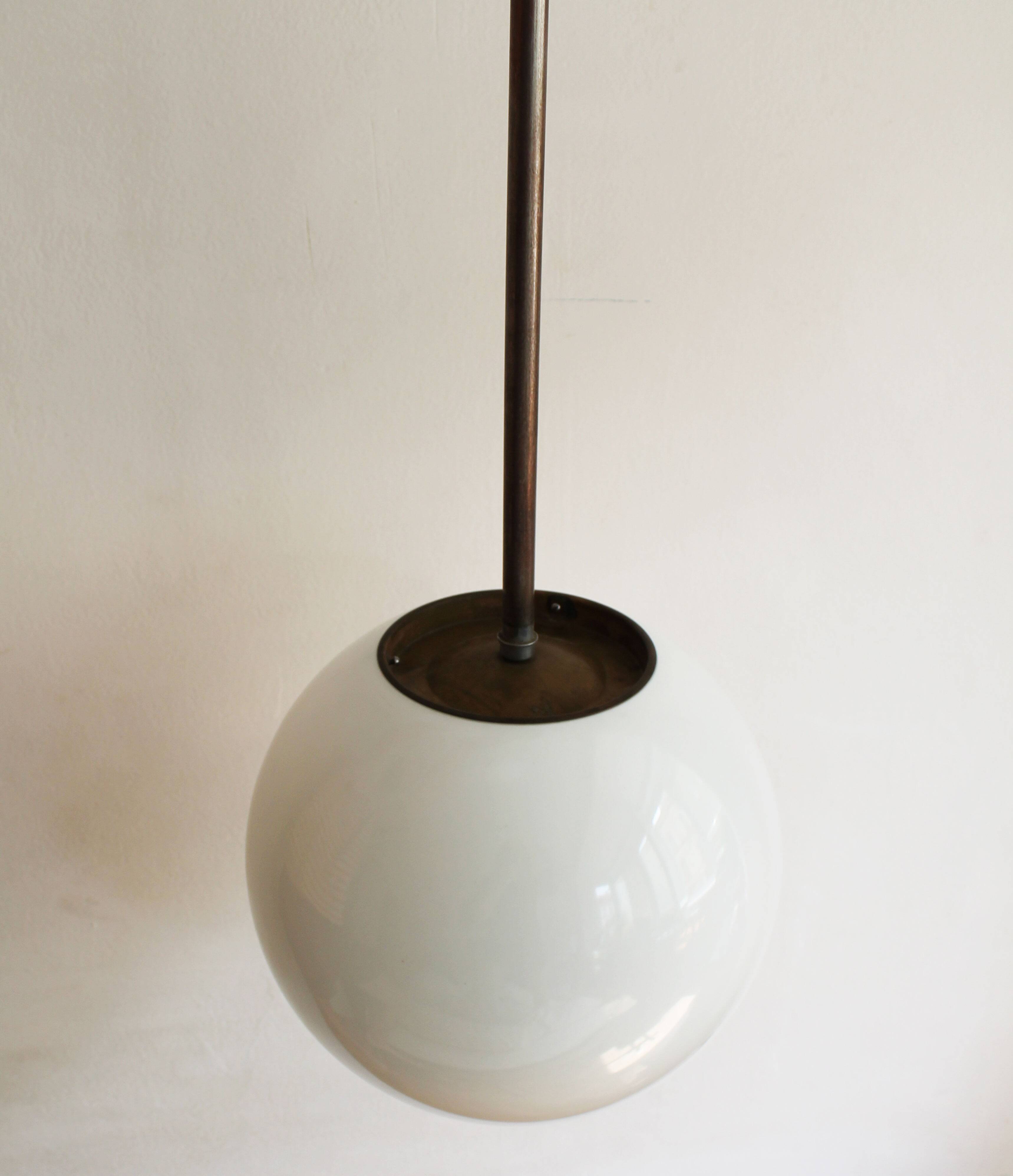 1930's Modernist Ceiling Lamp by Franta Anyz