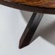 Gerard Geytenbeek tripod dining table in wenge, The Netherlands, 1960