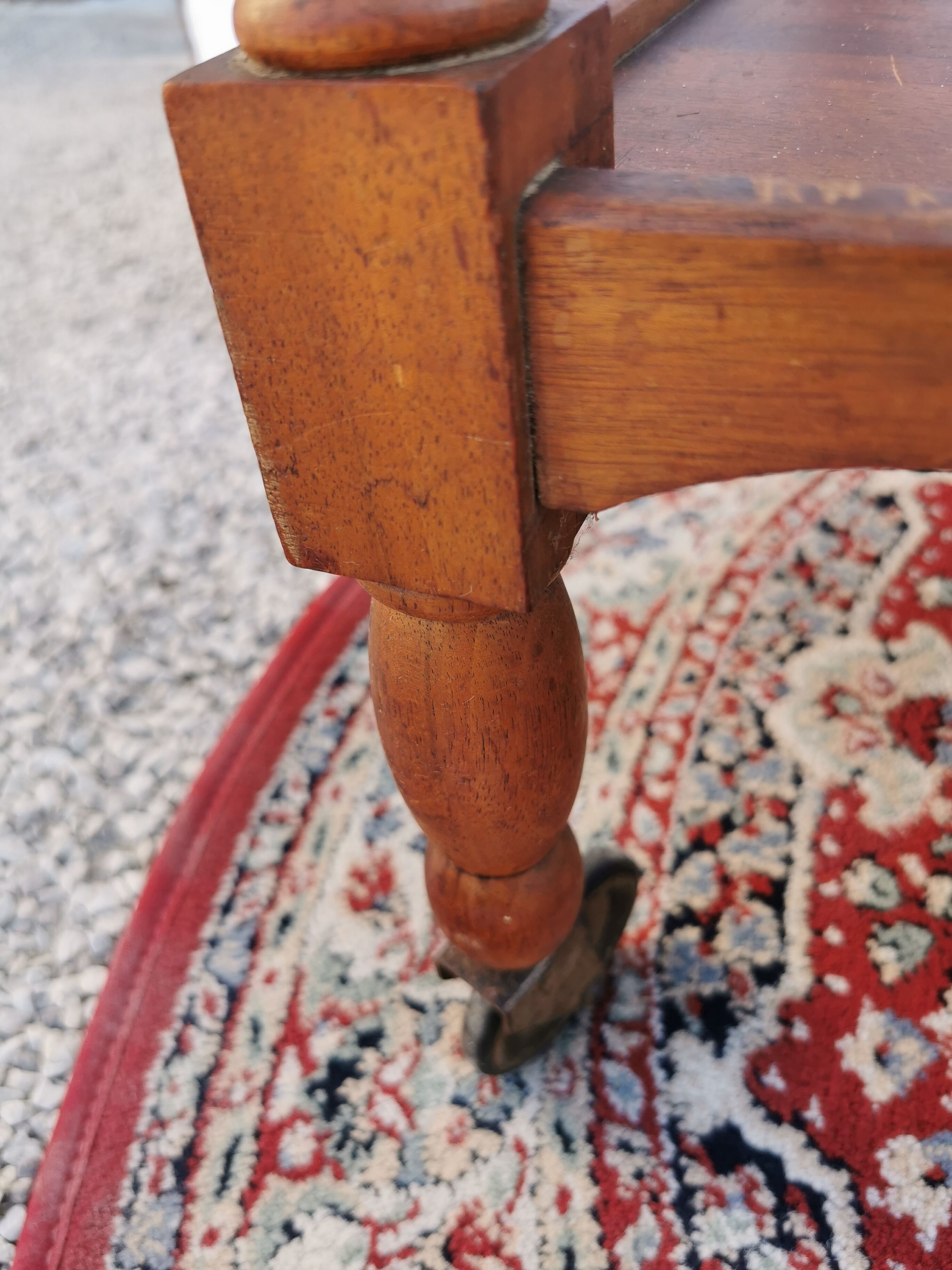 Vintage wood dessert