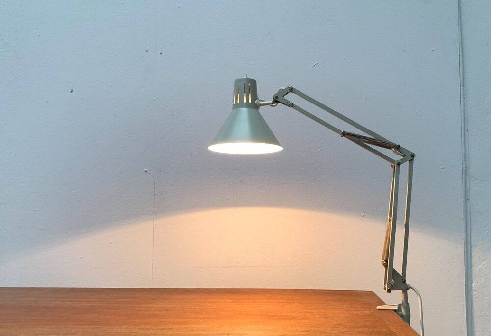 Danish table lamp from the mid-century, 1960s.