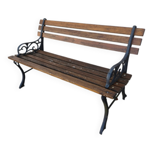 banc de jardin ancien