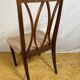 Mid century retro vintage teak and cloth dining chairs by GPlan 1970