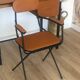 Bureau des années 60/70 et sa chaise