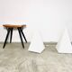 Pyramid Floor & Table Lamp By Harco Loor For Harco Loor Design, The Netherlands 1980S