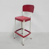 Industrial steel bar stool, stool, Cosco