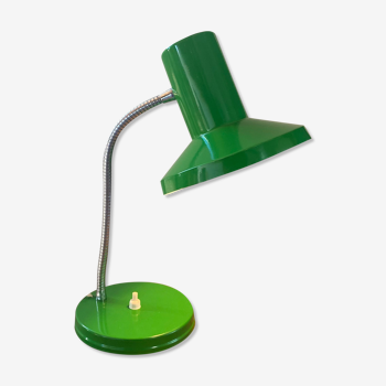 Lampe à poser en métal vert