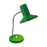 Green metal table lamp