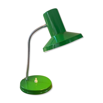 Lampe à poser en métal vert