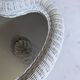 Vintage 80s rattan mirror