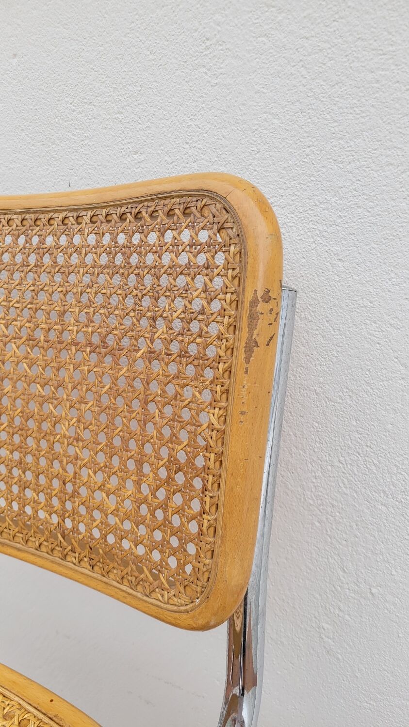 Marcel Breuer chair model B32 in canning