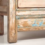 Antique white sideboard with original illustrations (c.1900) #7