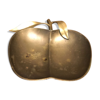 Empty brass apple cor pocket year 70
