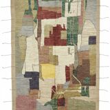 Handmade Turkish One of a Kind 203 cm x 310 cm Multicolor Wool Carpet