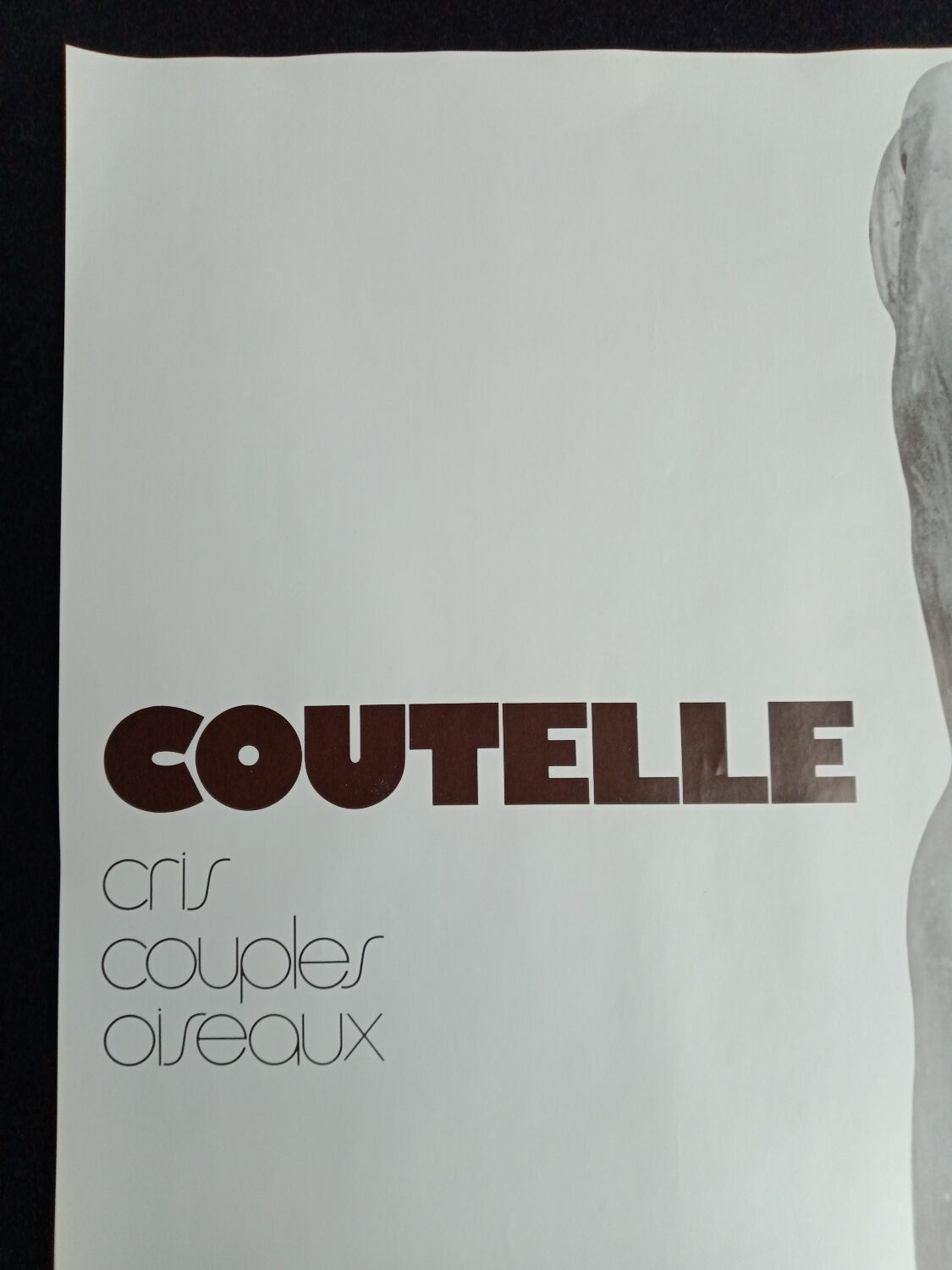 Exhibition poster Autographed cutter