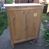 Parisian buffet in painted pine