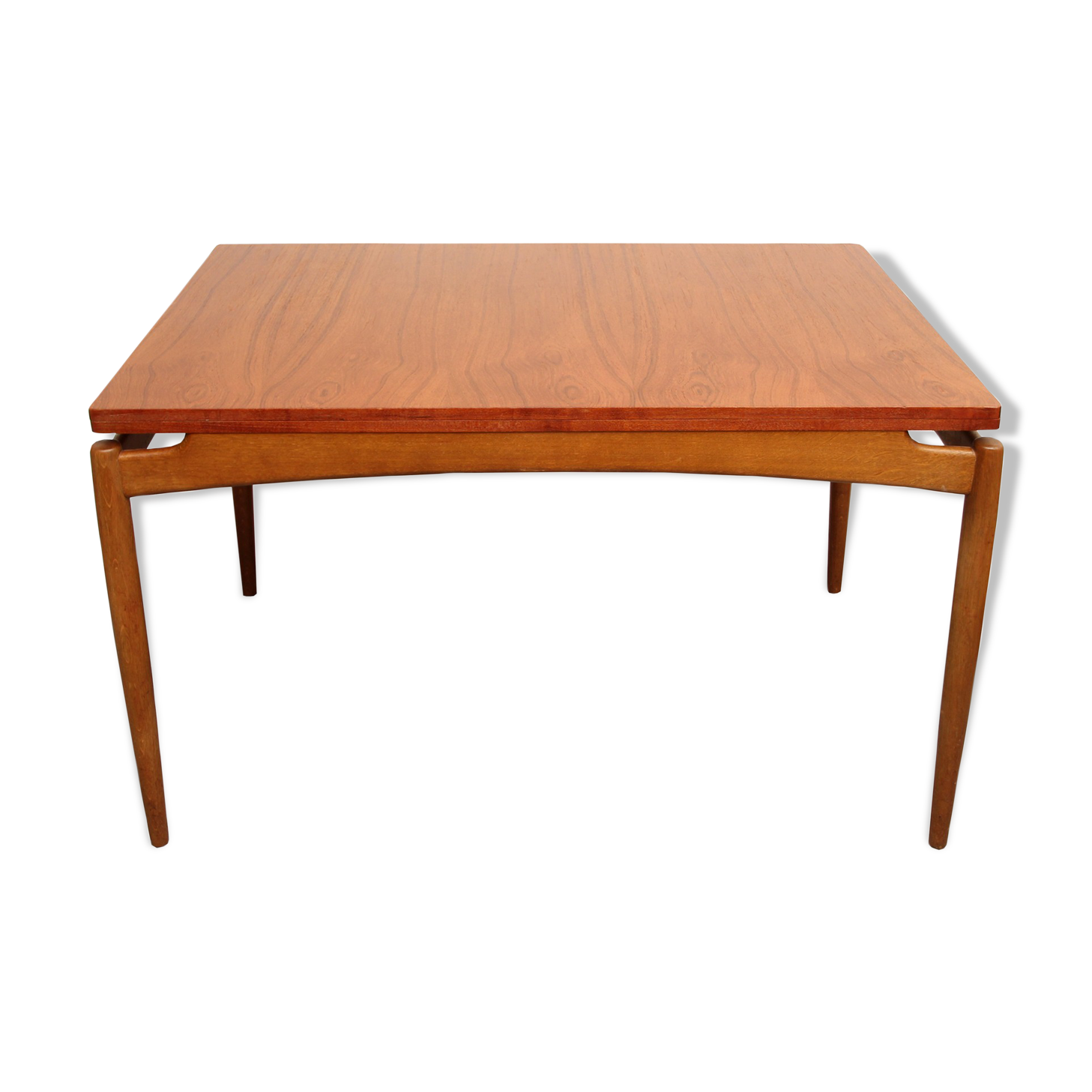 1960s diningtable in teak and oak