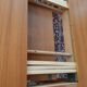 Table ronde extensible scandinave teck vintage