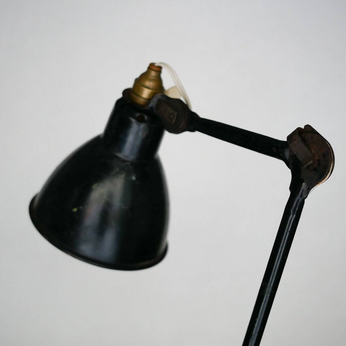 Industrial lamp no. 201 by Bernard-Albin Gras, France, 1930s