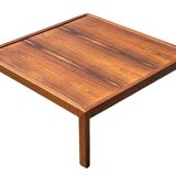 Vintage coffee table rosewood 70's design minimalist