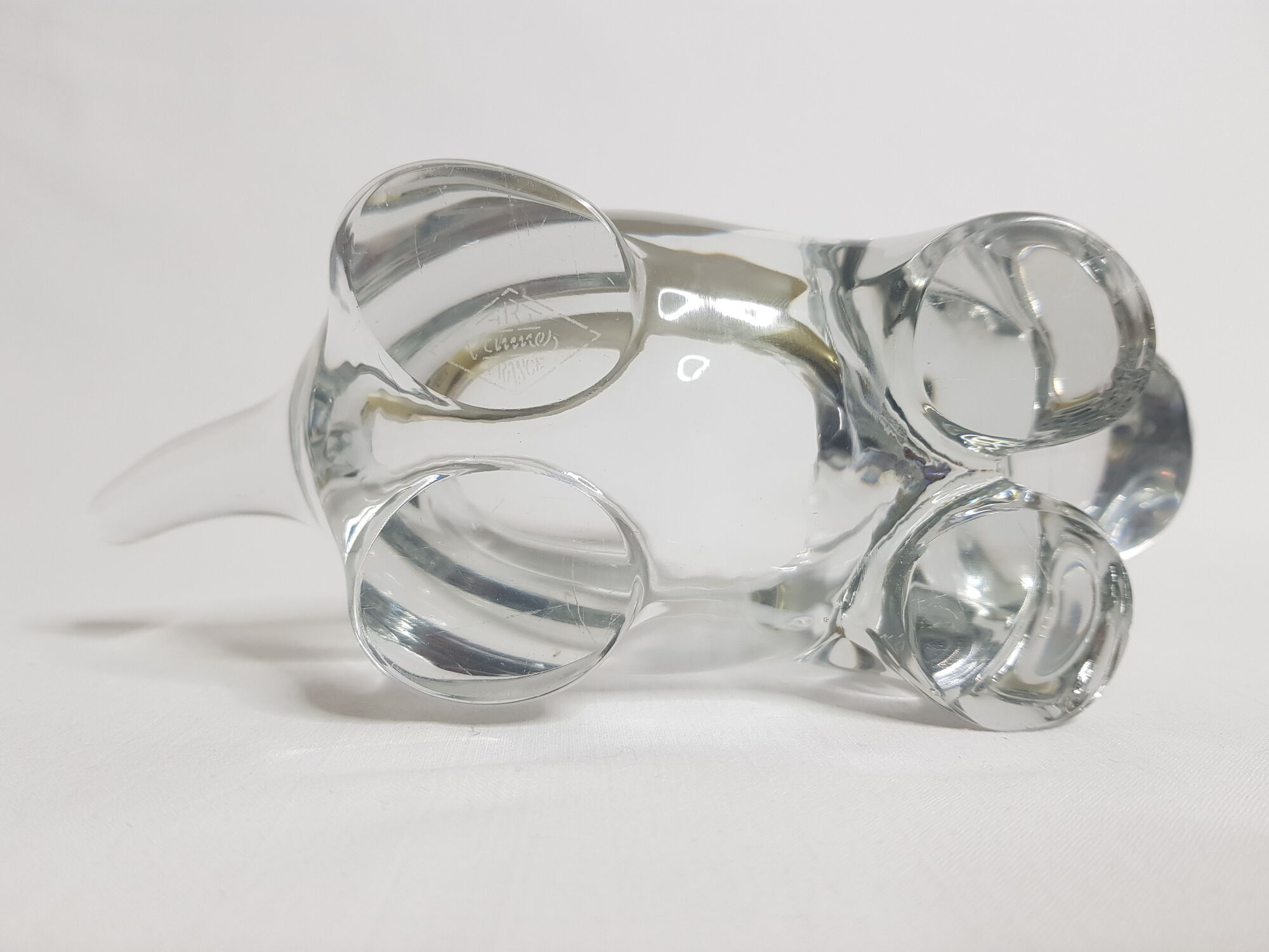 Empty crystal "chaton" pocket from Vannes Art France