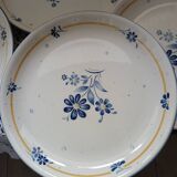 10 assiettes plates anglaises BILTONS