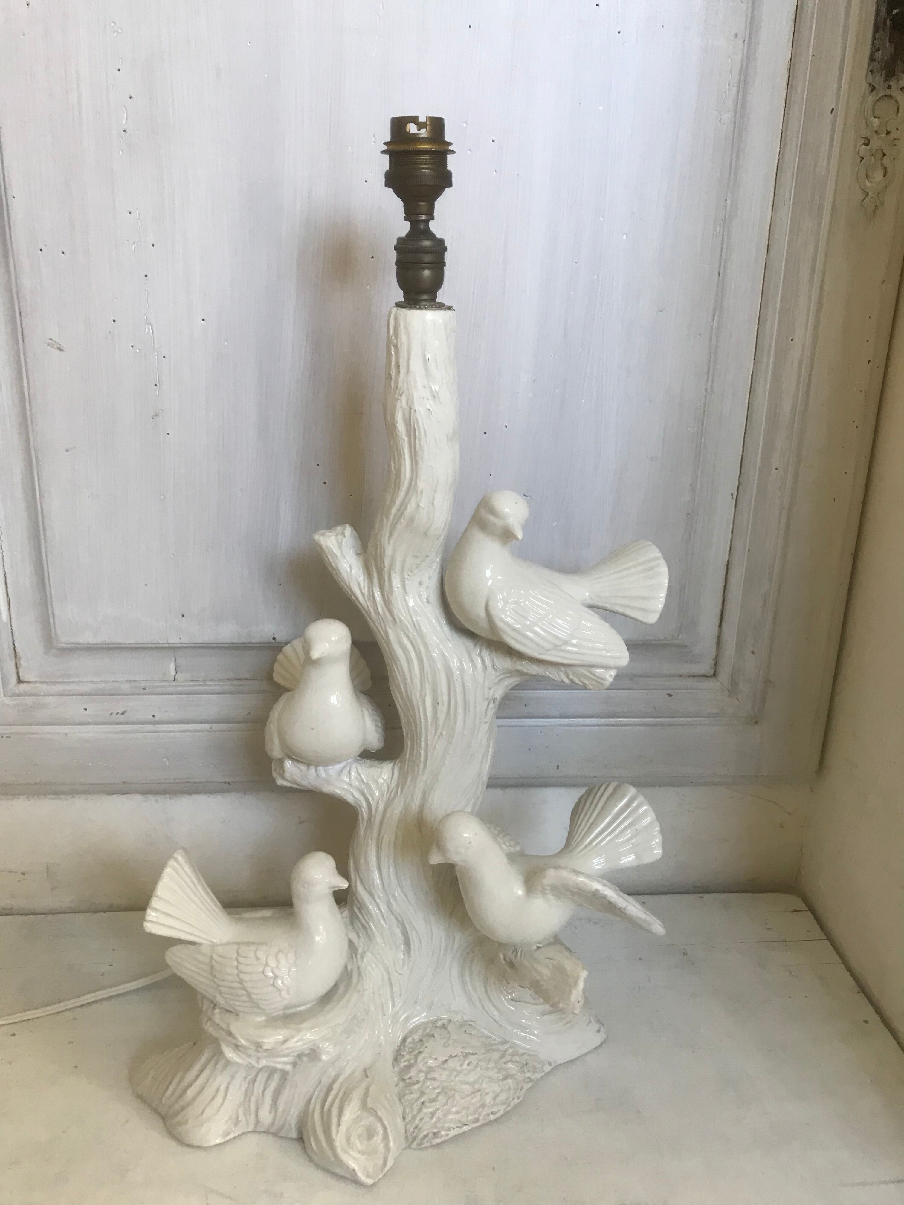 Lampe en céramique 45cm