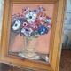 Peinture à l’huile bouquet de fleurs