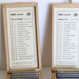 Stamp boxes, stamps, school, theme the4 seasons