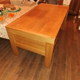 Solid elm desk