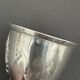 Silver egg cup, 19th century