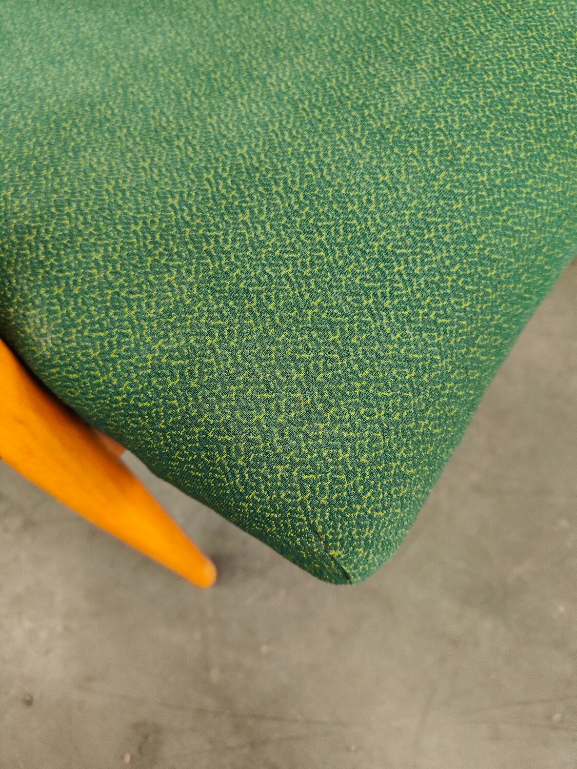 Pair of green armchairs by Antonin Suman for Ton Bystrice (Thonet) year 1960