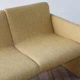 Vintage 2 seater fabric sofa, 1970