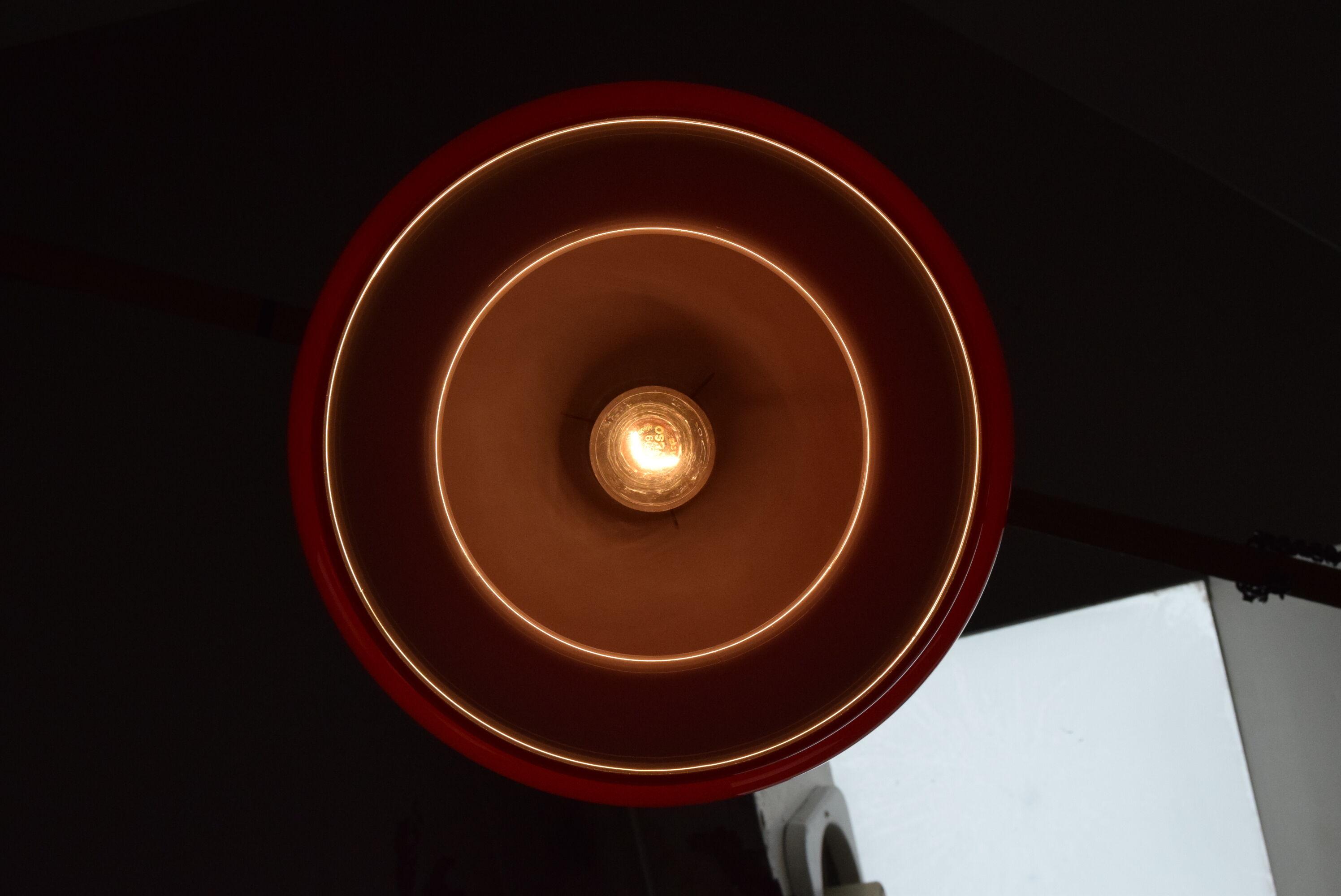 Mid-century glass pendant,1960's