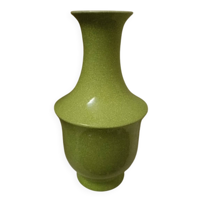 Vase balustre en porcelaine chinoise
