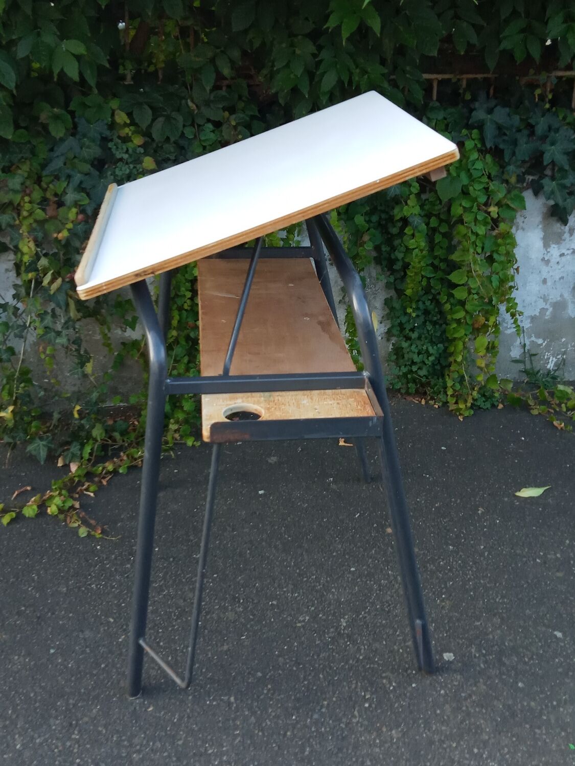 School drawing desk 60s 70s