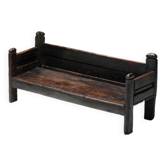 Brutalist Wabi Sabi Bench, France, 19th Century