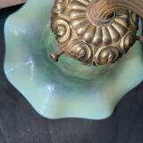 Art deco bronze wall lamp