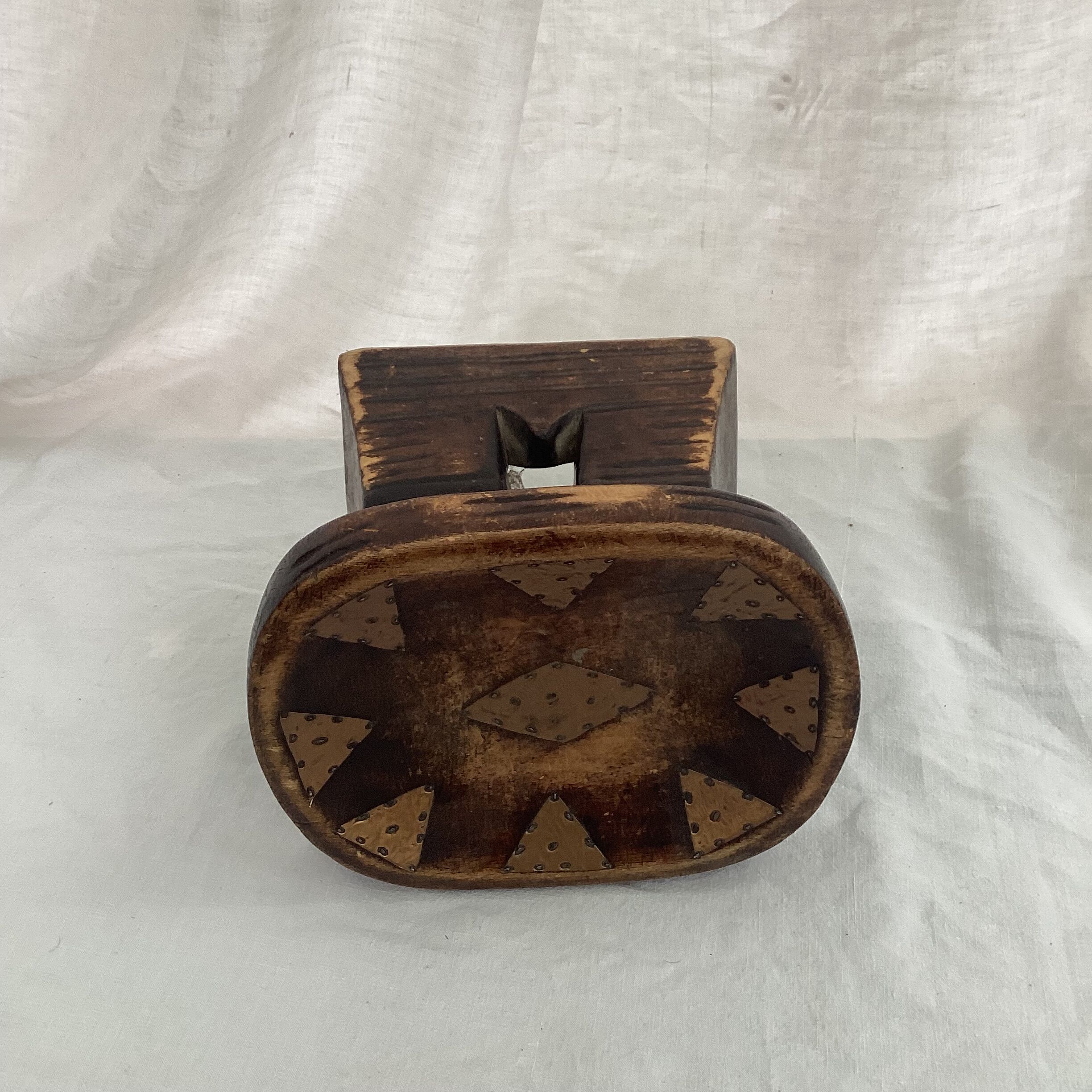 African wooden stool