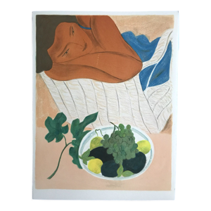 Lithographie originale - pierre