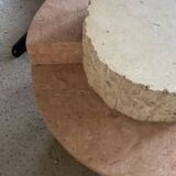 Table basse vintage en mactan