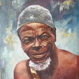 Lufunka, portrait of a young black man, circa 1950